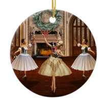 Kerstmis van de Ballerina's van de notekraker om O