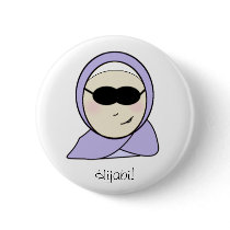 Koele Hijabi - Islamitisch moslimmeisje met hijabd