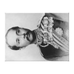 Koning Chulalongkorn Rama V van de Foto van Thaila Stretched Canvas Afdruk
