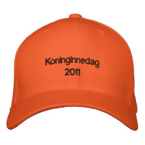 Koninginnedag GLB Geborduurde Basebal Pet