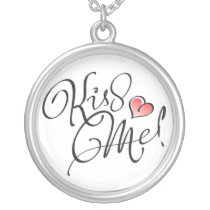 Kus me! Halsband Gepersonaliseerde Ketting