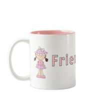 Leuk & van de Vriendschap Girly Mok