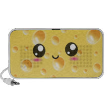 Leuke Gelukkige Kaas Kawaii iPhone Luidspreker