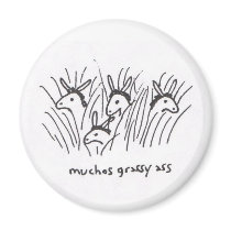 Magneet van de Ezel van Muchos de Grasrijke