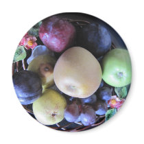 Mand van fruitmagneet