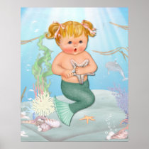 MerGirl met Zeester Plaat