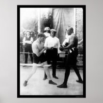 Messenmaker versus Johnson Bokswedstrijd 1914