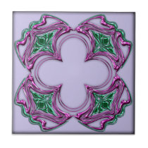 Met juwelen getooid vierkant 2 van de Jugendstil