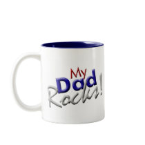 Mijn Mok van de Foto van de Rotsen van de Papa