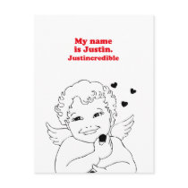 MIJN NAAM IS JUSTIN. JUSTINCREDIBLE.