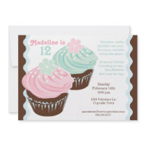 Misser 'de Populaire Uitnodiging Cupcake van de n-