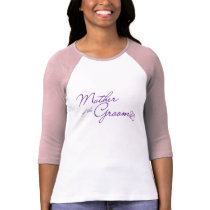 Moeder van de T-shirt van de Bruidegom