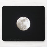 Mousepad - Volle maan op duidelijke nachthemel muismatten