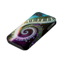 Muziek 1 geval-Partner Geval Iphone 4 Tough Cover
