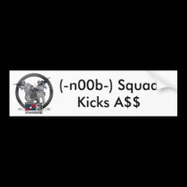 (- n00b-) de Sticker van de Bumper bumperstickers