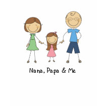Nana Papa en me t-shirt