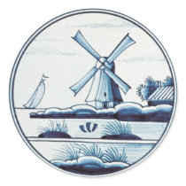 Nederlandse traditionele blauwe tegel