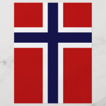Noorse Vlag - Kongeriket Norge - Norsk Flagg Folder Ontwerp