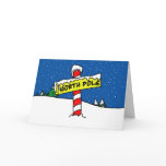 North Pole Christmas Card