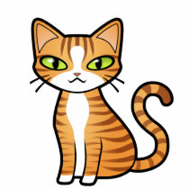 Ontwerp Uw Eigen Kat van de Cartoon