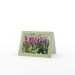 Paarse Tulpen notecard