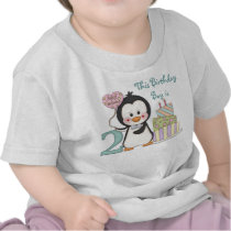 Pinguïn Cutie - de Tweede Verjaardag van de Jongen