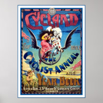 Poster: De vintage Advertentie van de Fiets - het 