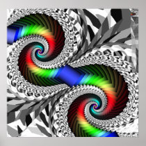 Poster/Druk: De Spiraal van het spectrum