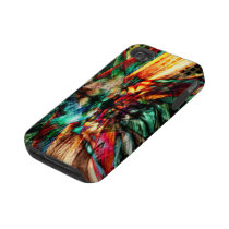 Radicale Kunst 46 geval-Partner Geval Iphone 4 Tough Covers