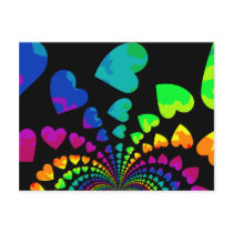 Retro regenboogharten