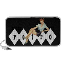 Retro Speld van jaren '40 omhoog