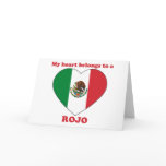 Rojo Greeting Cards