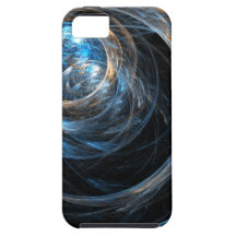 Rond iPhone 5 van de Kunst van de Wereld Abstracte iPhone 5 Cover