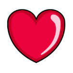Rood Hart Uitsneden