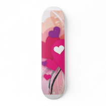 Roze Harten Persoonlijk Skate Board