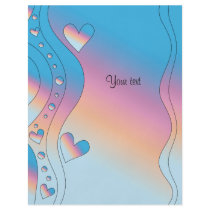 Roze ontwerp met harten