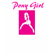 roze poneys, het Meisje van de Poney