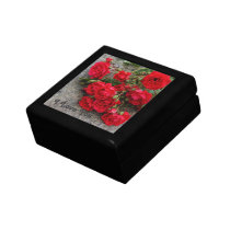 Rozen en de Doos van de Gift van de Liefde