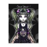 Sadie's  "Come Home ! " Gothic Fairy Postcard