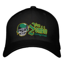 Schedeldak 002 van het Leger van de zombie Basebal Cap