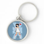 Sexy Verpleegster Akako Keychain