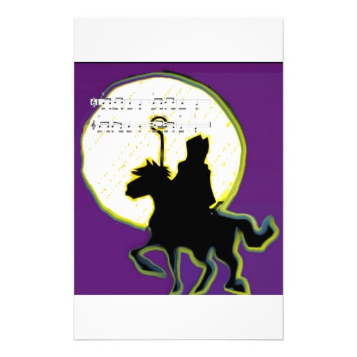 sinterklaas op paard briefpapier van Zazzle.nl