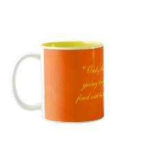 "Slechts zij die te ver riskgoing zullen kunnen po Koffie Bekers
