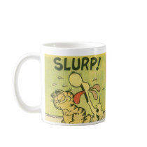 Slurp! Odie, mok