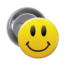 smiley gezicht! button