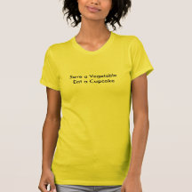 Sparen een Groente eet een T-shirt Cupcake!