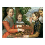 Spel van Schaak, 1555 Wenskaart