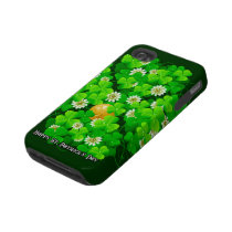 St. Patrick de geval-Partner van de Dag 18A Geval Iphone 4 Tough Hoesje