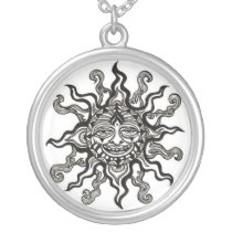 Stammen zonhalsband gepersonaliseerde ketting