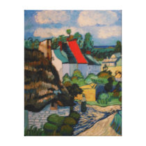 Studie van de Hut van het Stro van Vincent VanGogh